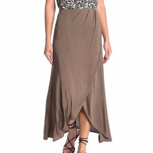 Smoke & Mirrors Faux Wrap Skirt